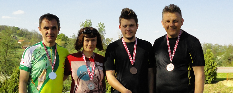 4 OKB medalje s MTBO PH